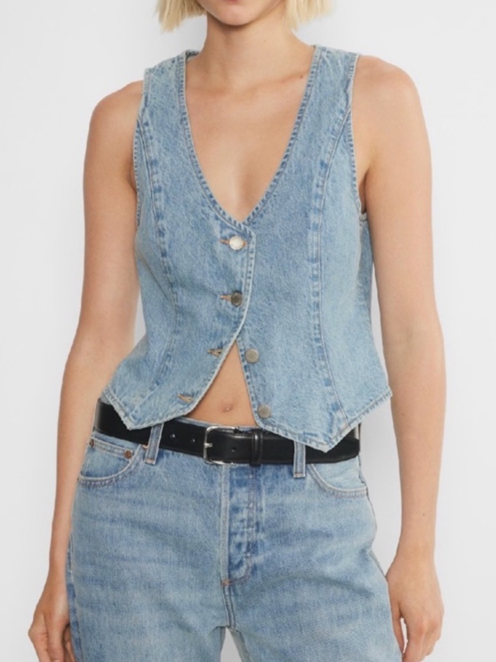 Aritzia Denim Forum Jean Vest